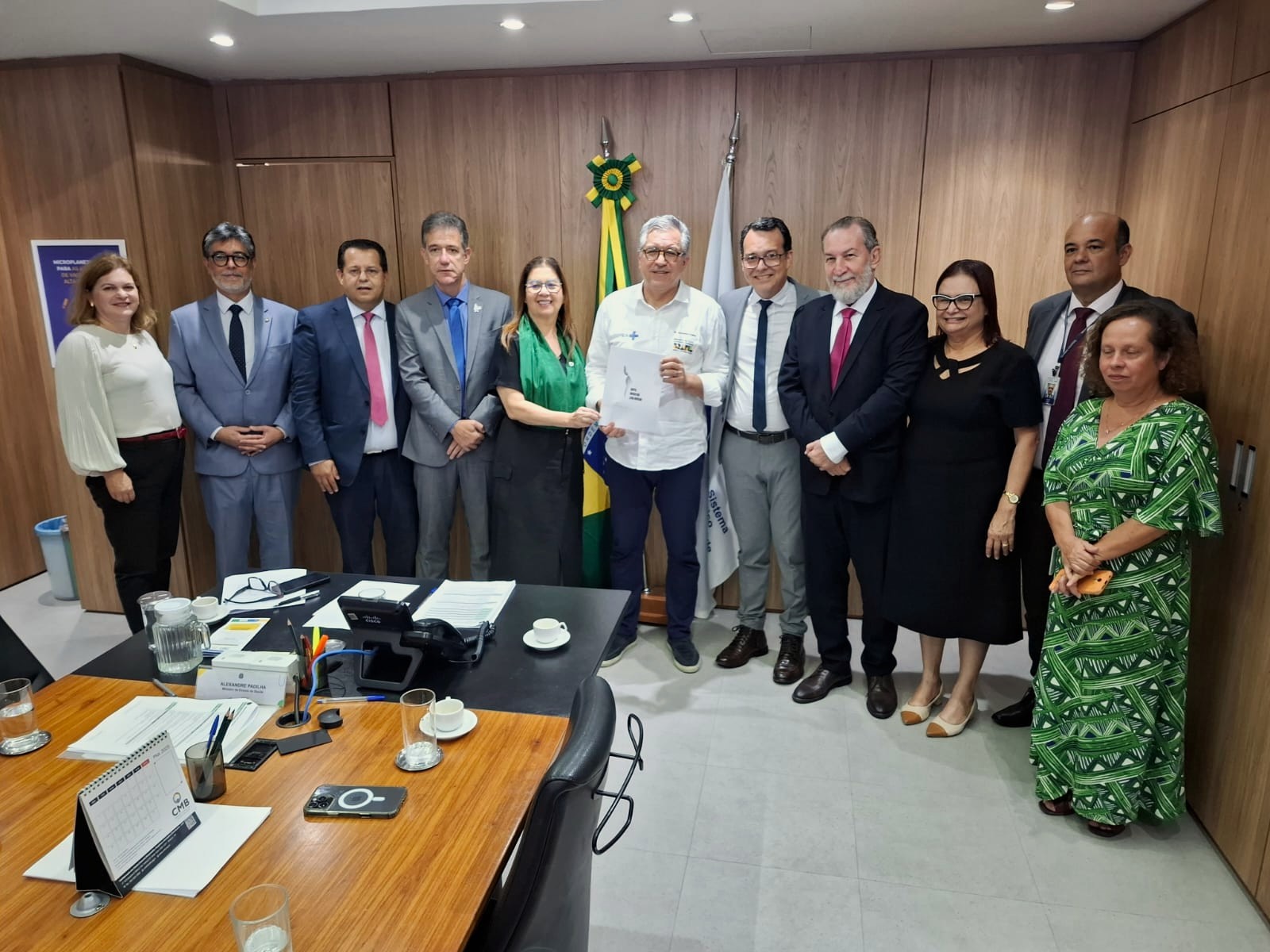 Lúdio, Padilha, Chioro, Ministério da Saúde