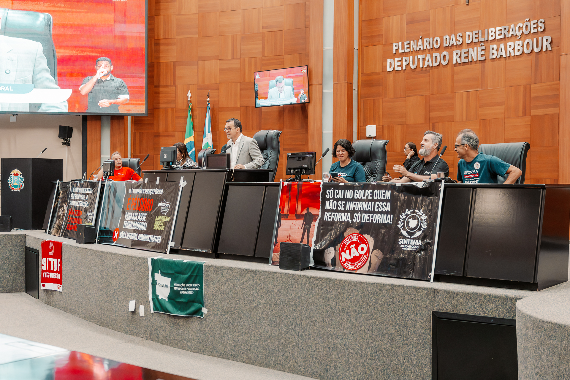 Audiência dep Lúdio sobre reforma administrativa - foto Cami Barros