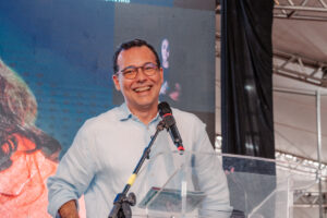 Lúdio Cabral na inauguração do IFMT Várzea Grande - foto Cami Barros